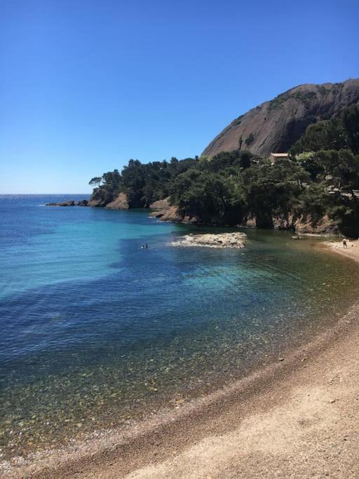 Blue Summer Vibes Duplex Studio For 4P, Ac, Sea View, Parking, Beach At 50M, Spa Access -3 La Ciotat Exteriör bild